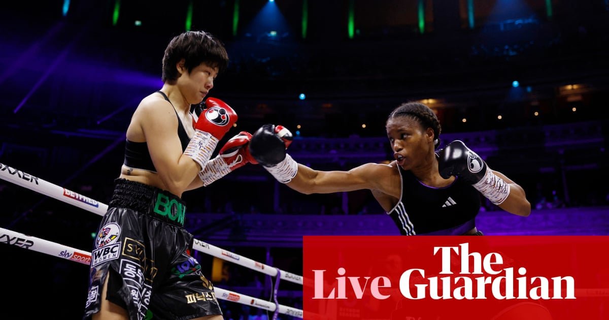 Natasha Jonas v Lauren Price: women’s welterweight title unification – live buildup | Boxing