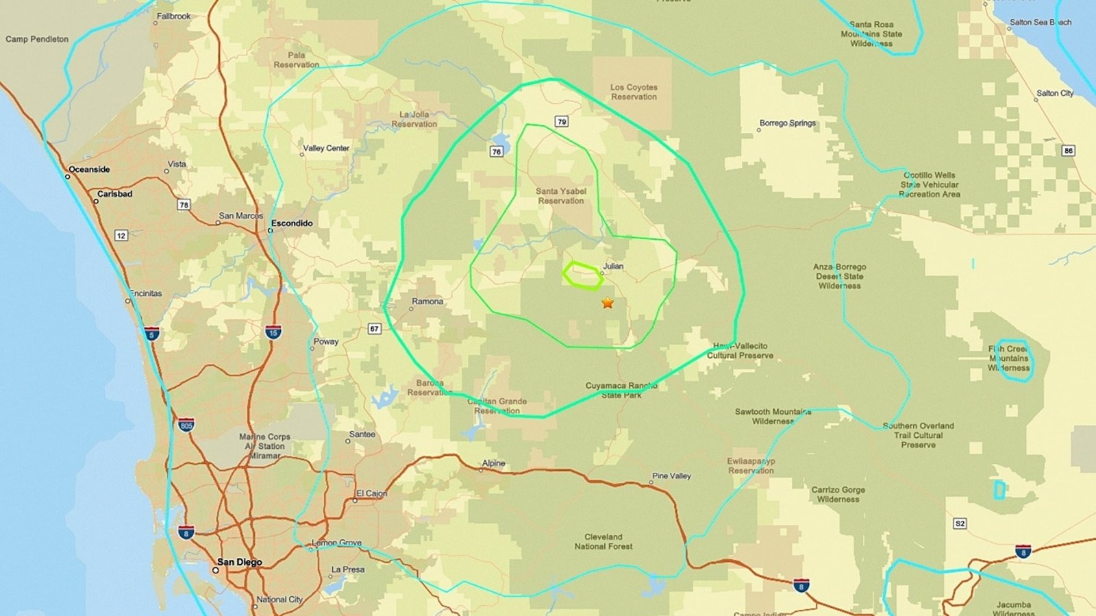 5.2 magnitude earthquake shakes San Diego area