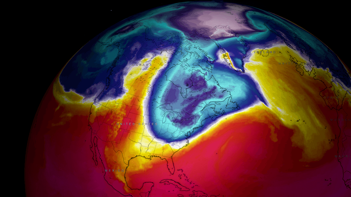 Another Arctic blast for Northeast as Polar Vortex remnants drag the cold from Canada into the U.S.