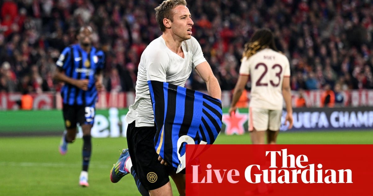 Bayern Munich 1-2 Inter: Champions League quarter-final first leg – as it happened | Champions League