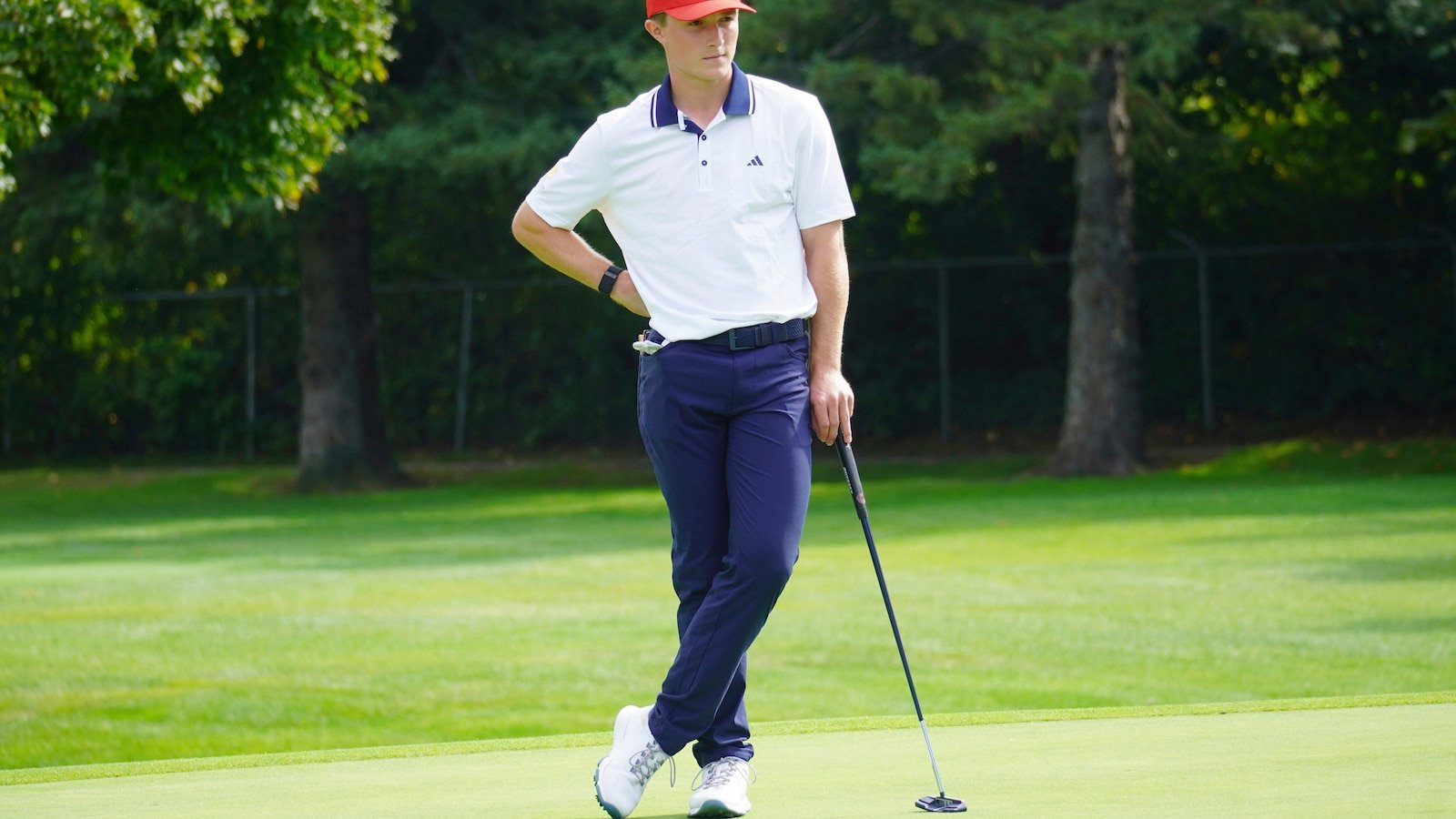 Blades Brown is 17 and already facing a fork in the road of his pro golf career