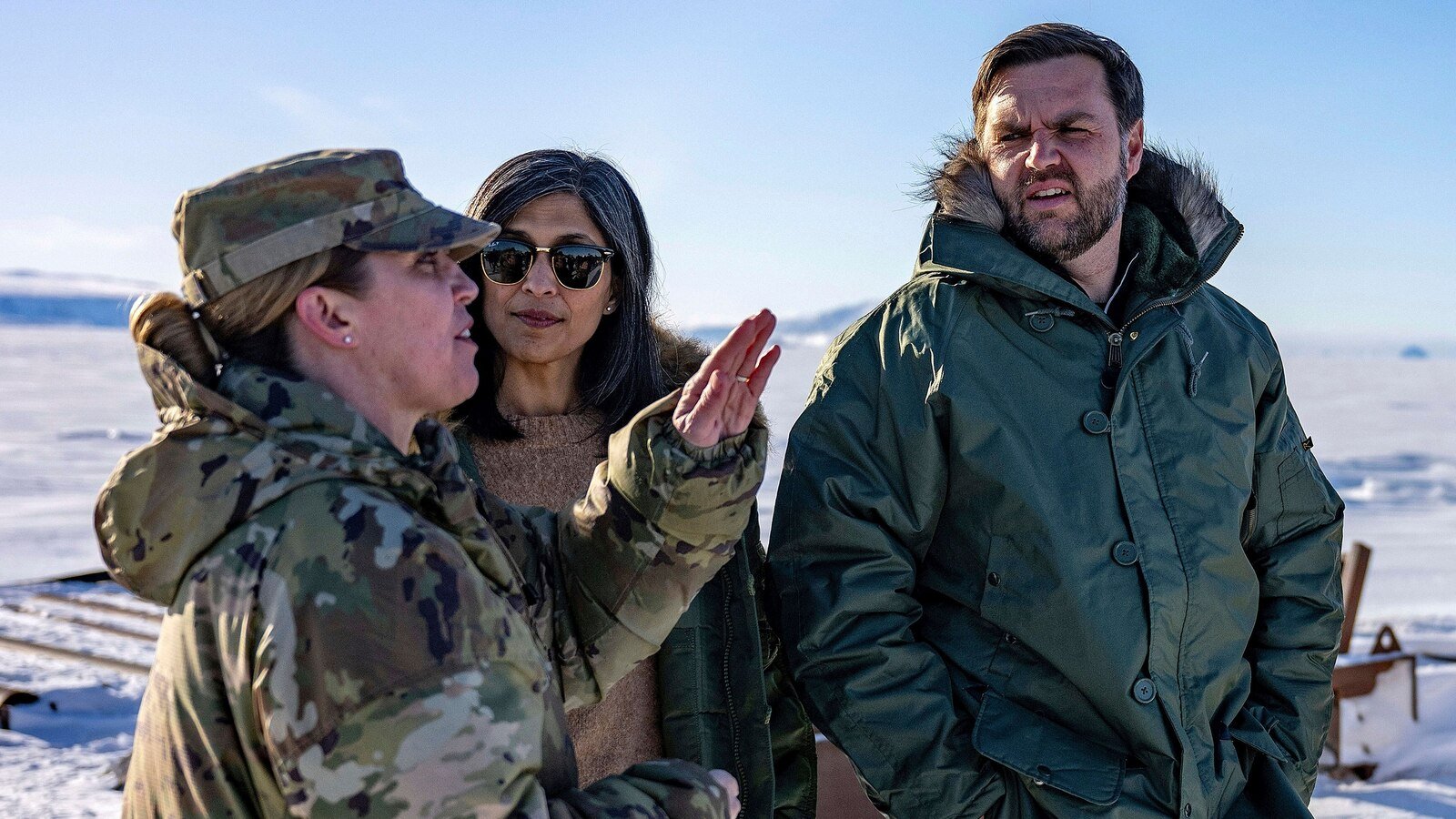 Commander of US base in Greenland fired for email critical of Vance visit