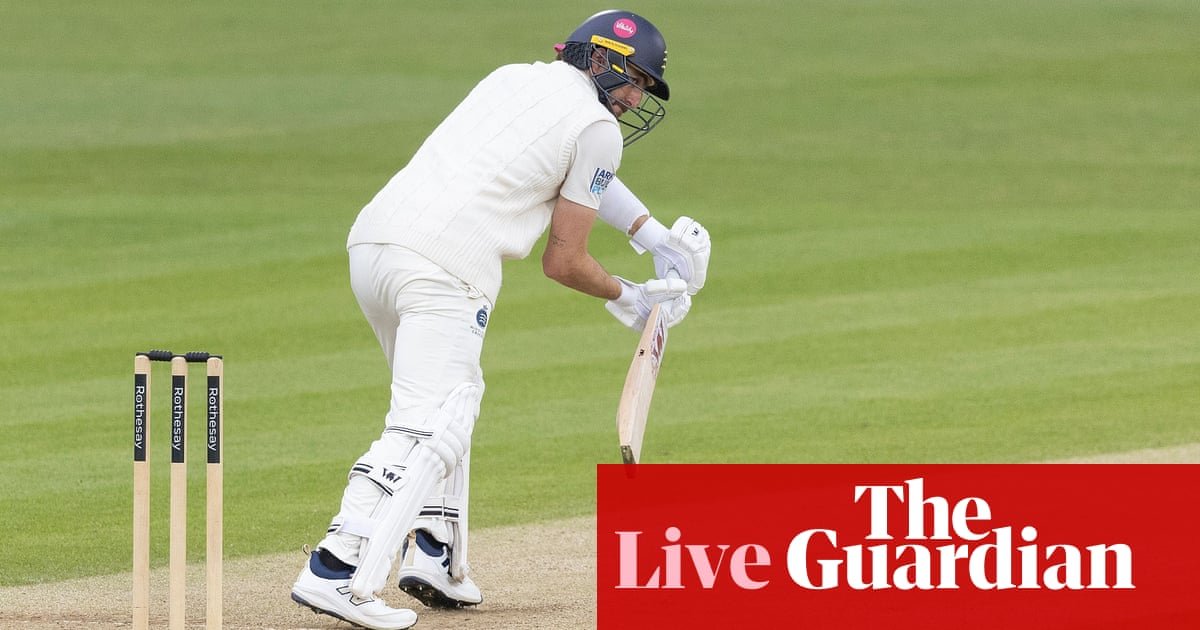 County cricket day four: Derbyshire v Middlesex and reaction to latest results – live | Derbyshire