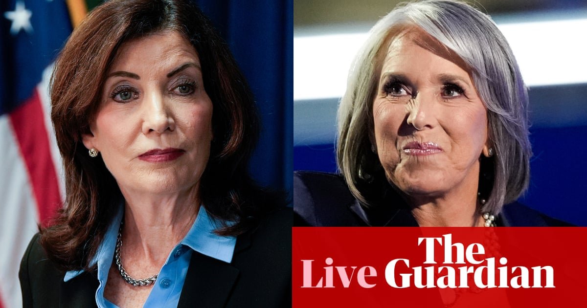 Democratic governors hit back at Trump order blocking state climate policies – US politics live | US politics