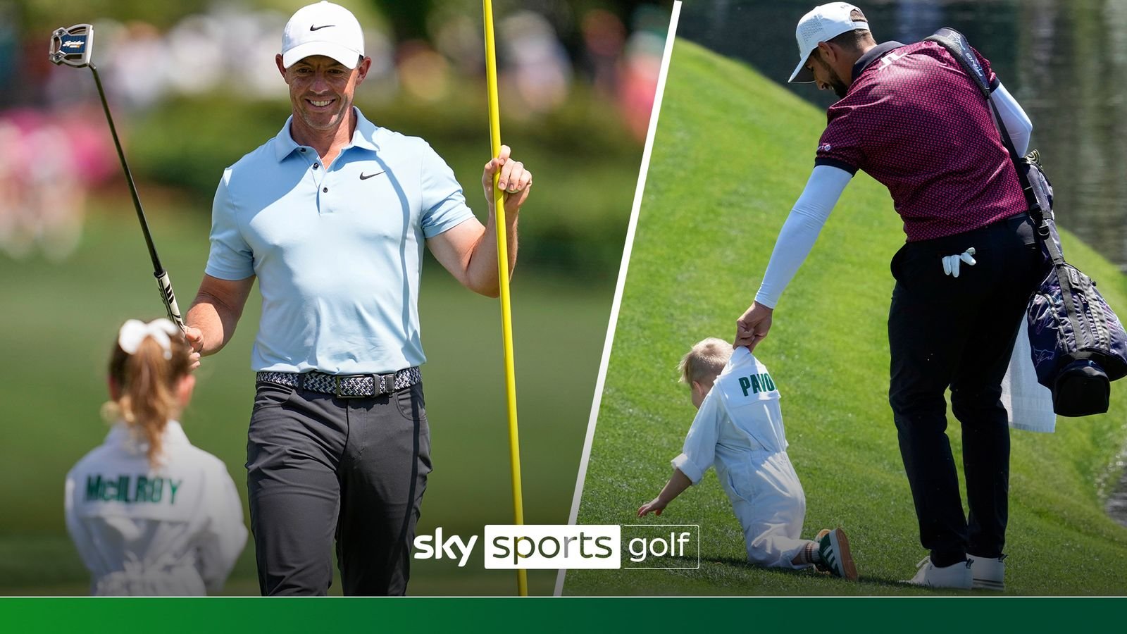 Hole-in-ones, caddie shots, huge putts! | Masters Par-3 contest best bits!