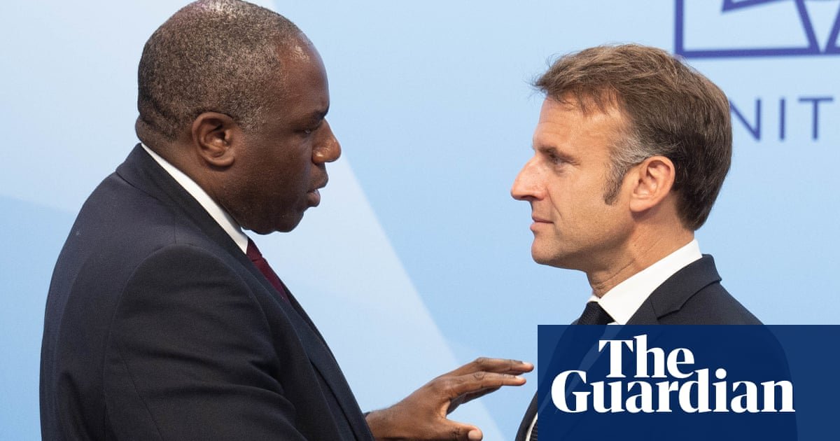 Lammy confirms UK and France in talks over Palestine recognition | Foreign policy