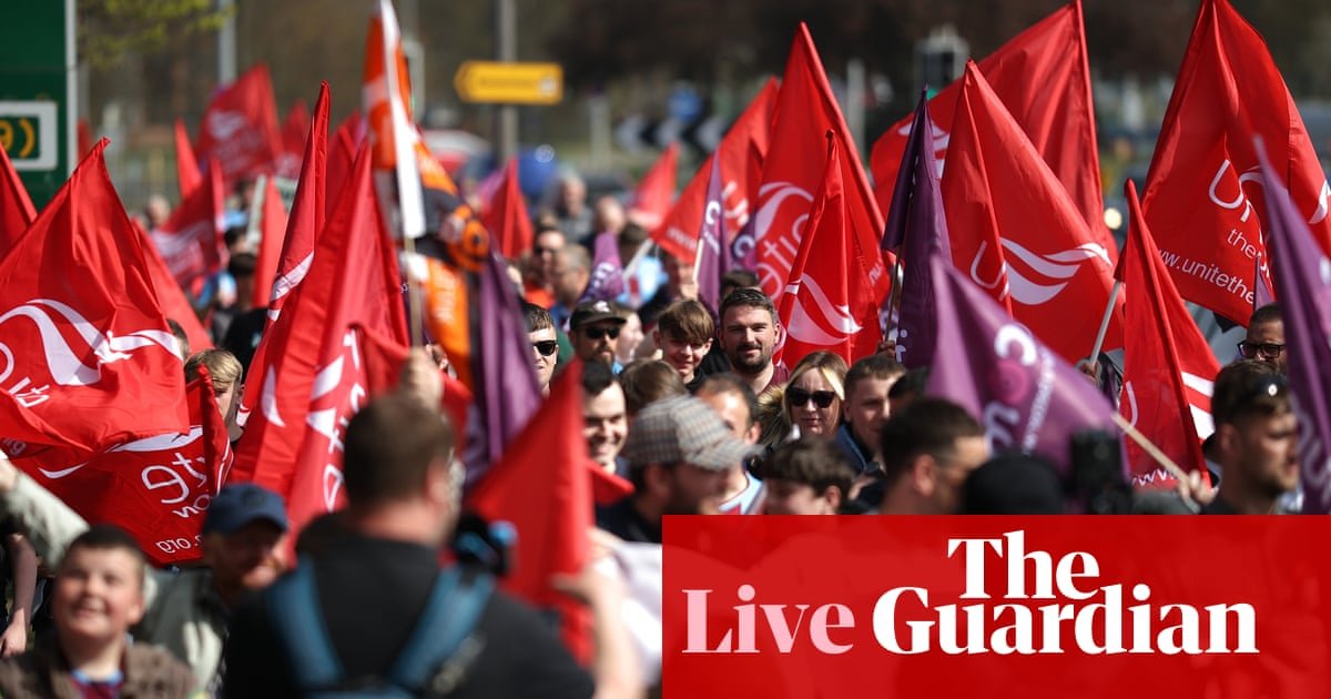 MPs approve British Steel bill as sources say owners blocked from entering Scunthorpe plant – live | Politics