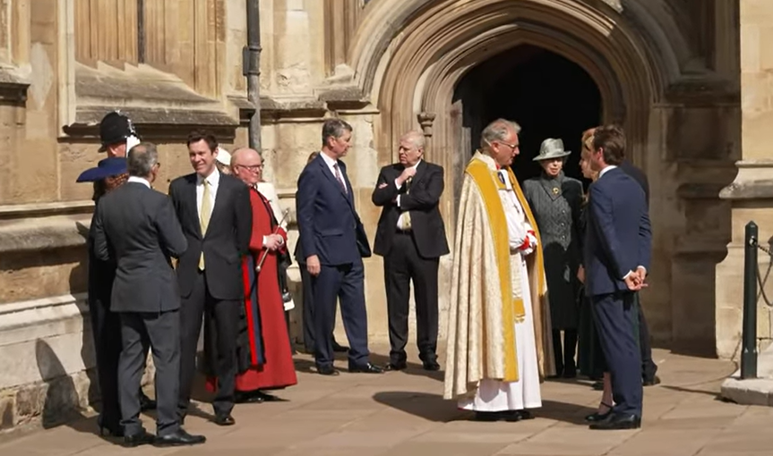 Prince Andrew joins Royal Family at Windsor Castle for Easter celebrations