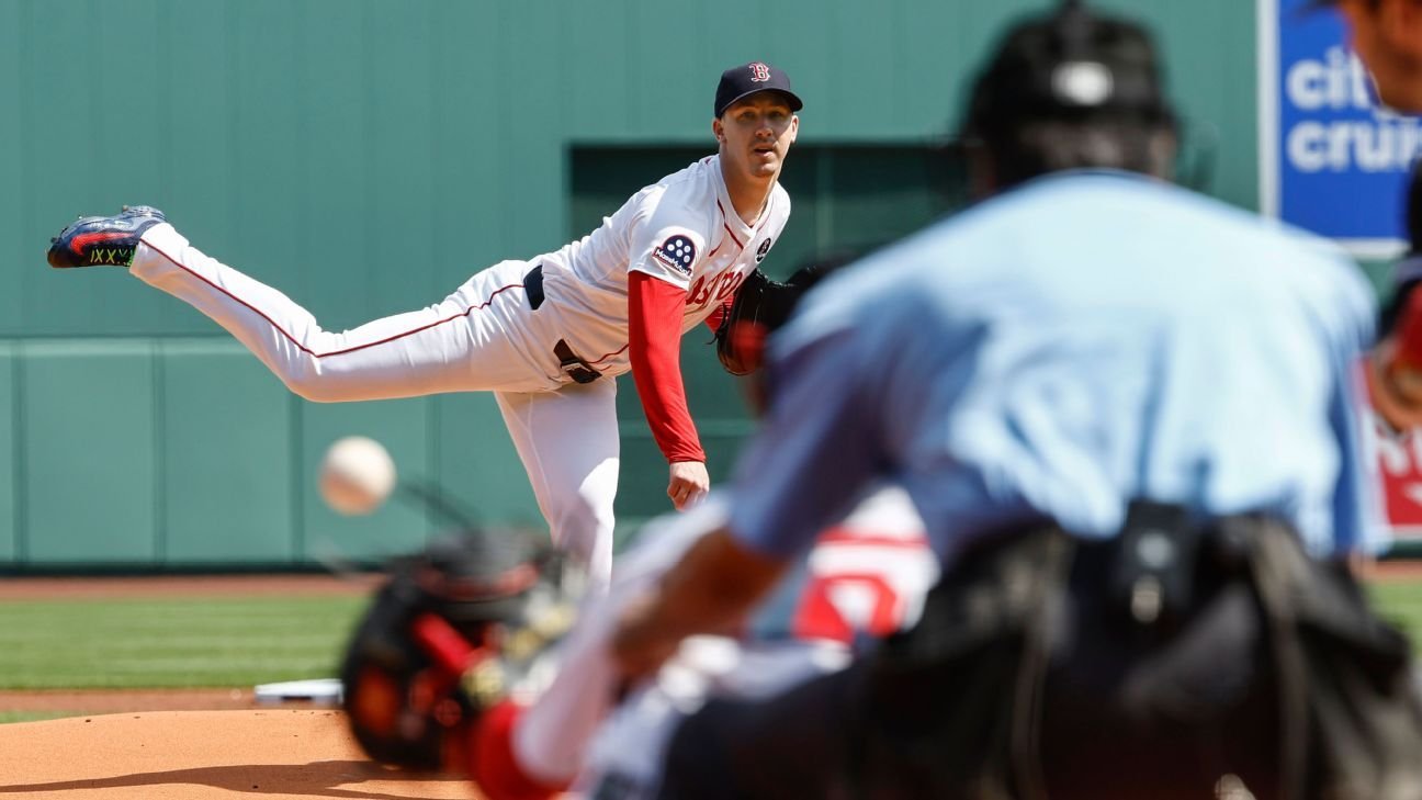 Red Sox' Walker Buehler stays at hotel prior to early Patriots' Day start