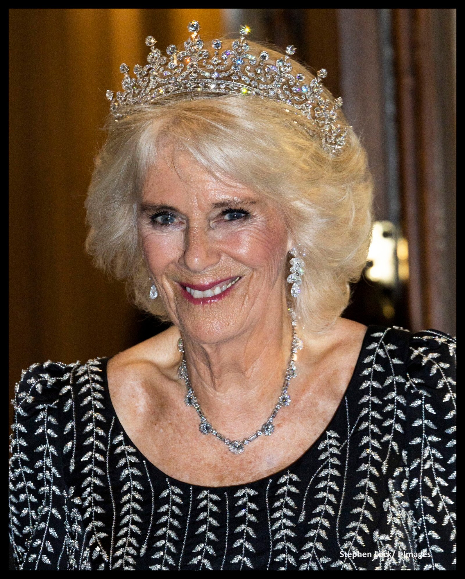 The engagement ring of a queen: Camilla's stunning diamond sparkler