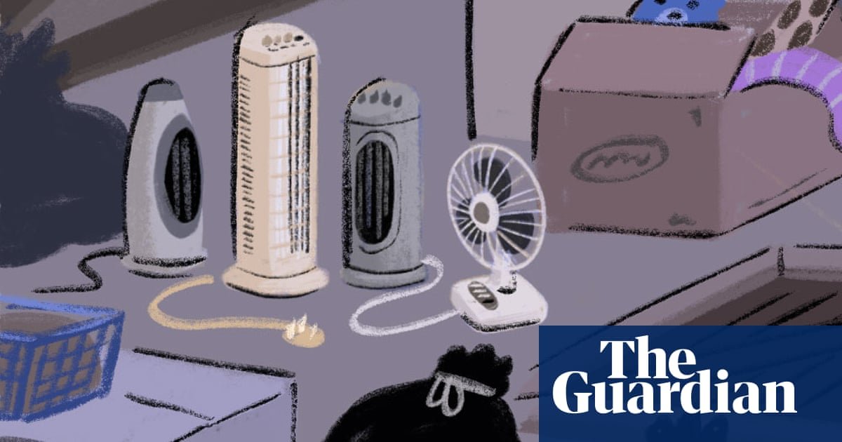 The neglected fans in the loft sense their time is coming: the Stephen Collins cartoon