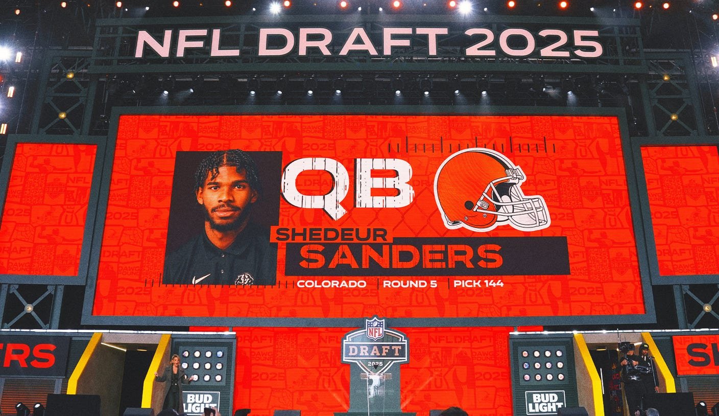 What Browns told Shedeur Sanders after selecting him in 2025 NFL Draft