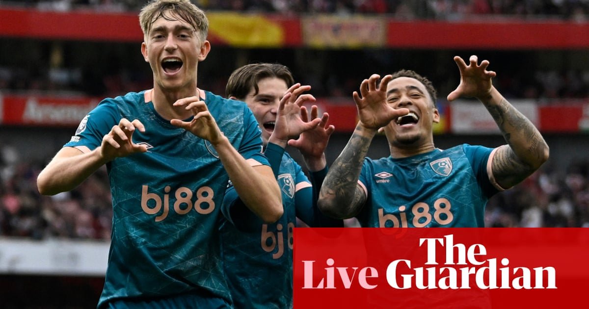 Arsenal 1-2 Bournemouth: Premier League – as it happened | Premier League