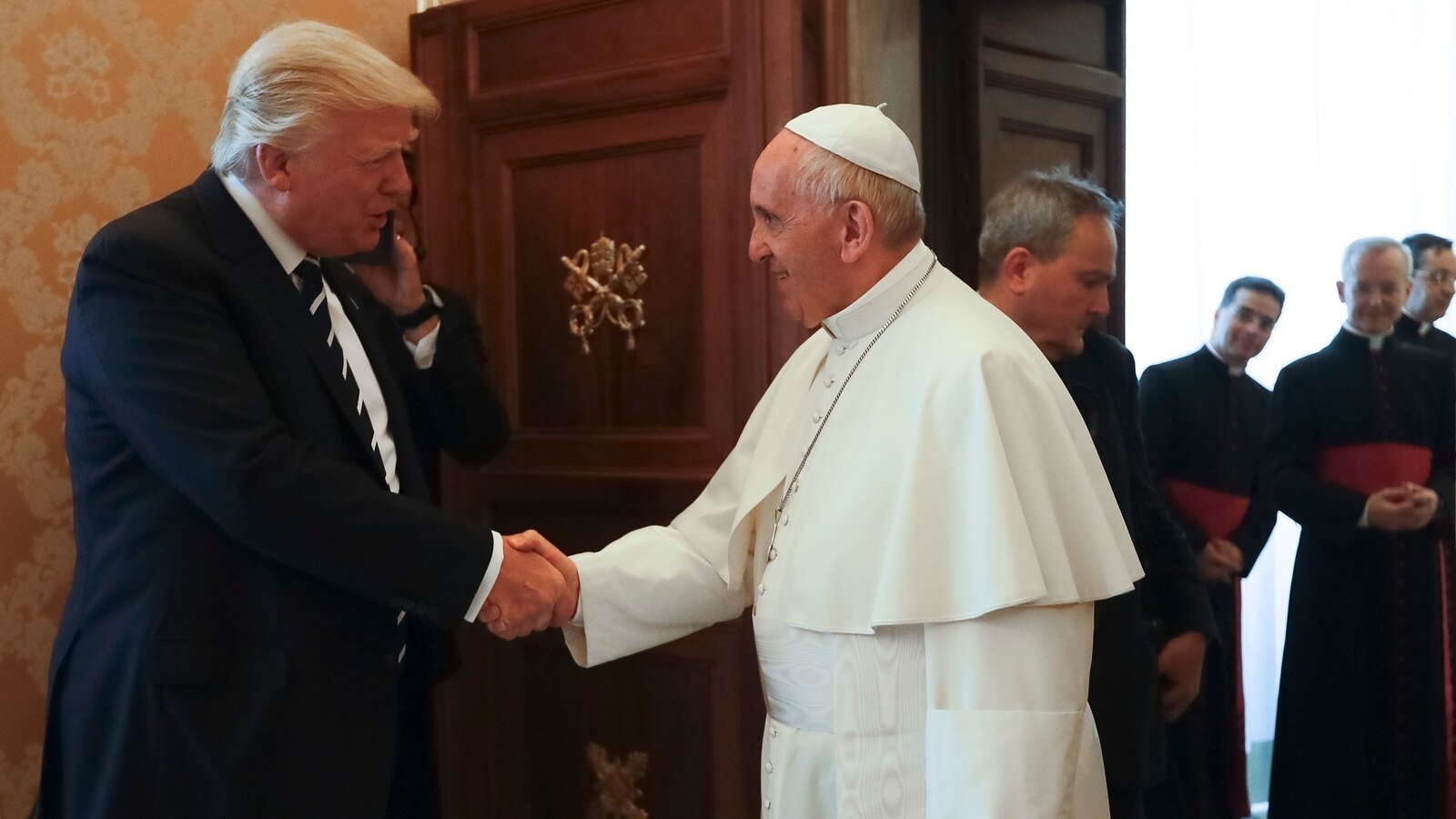 Catholic community reacts to Trump's AI image of himself as the pope