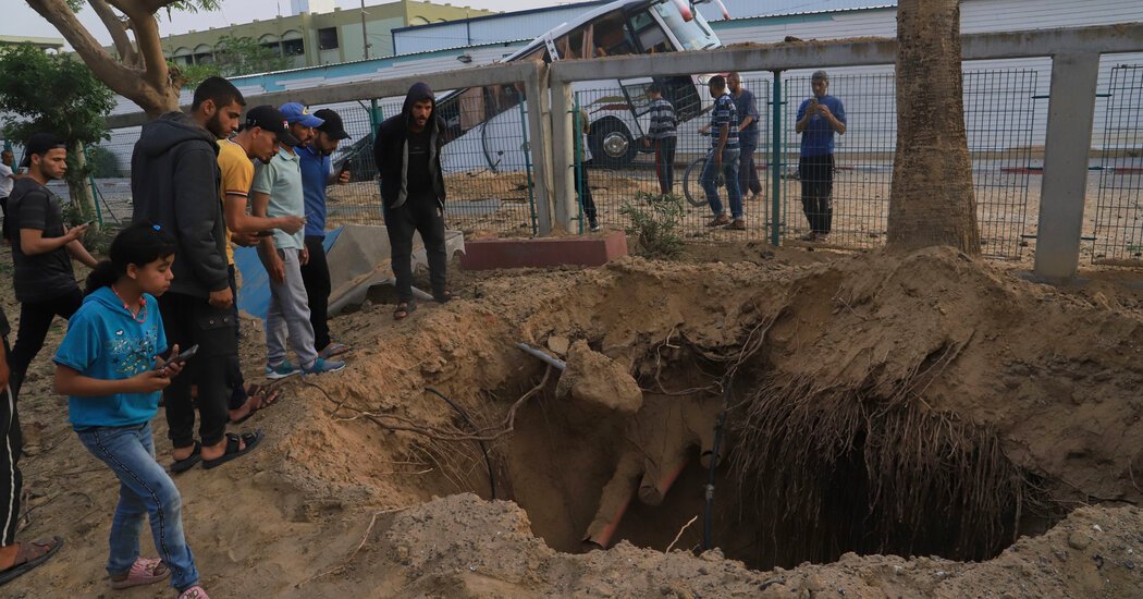 Israel Bombards Gaza Seeking to Kill Muhammad Sinwar, a Top Hamas Leader, Officials Say