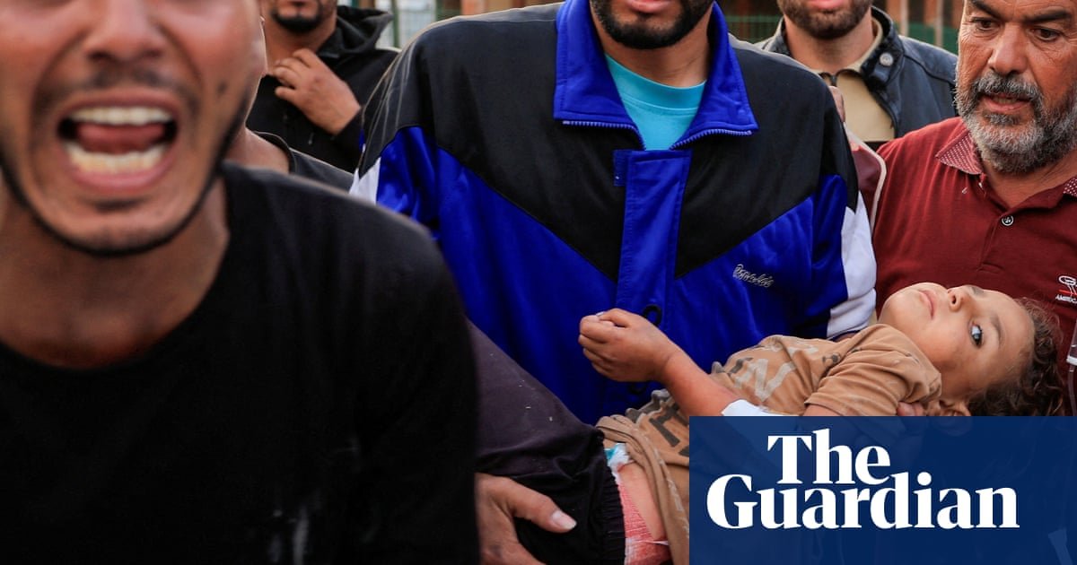 Israeli bombing wave kills dozens in Gaza including at least 22 children, say reports | Israel-Gaza war