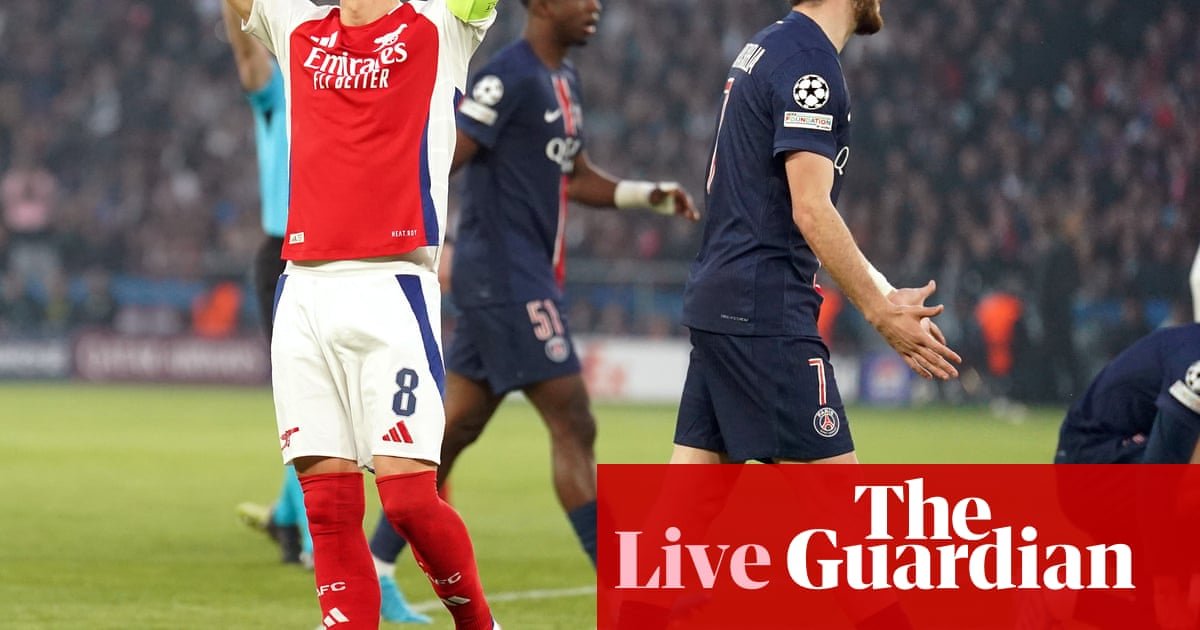 Paris Saint-Germain 2-1 Arsenal (agg: 3-1): Champions League semi-final, second leg – live reaction | Champions League