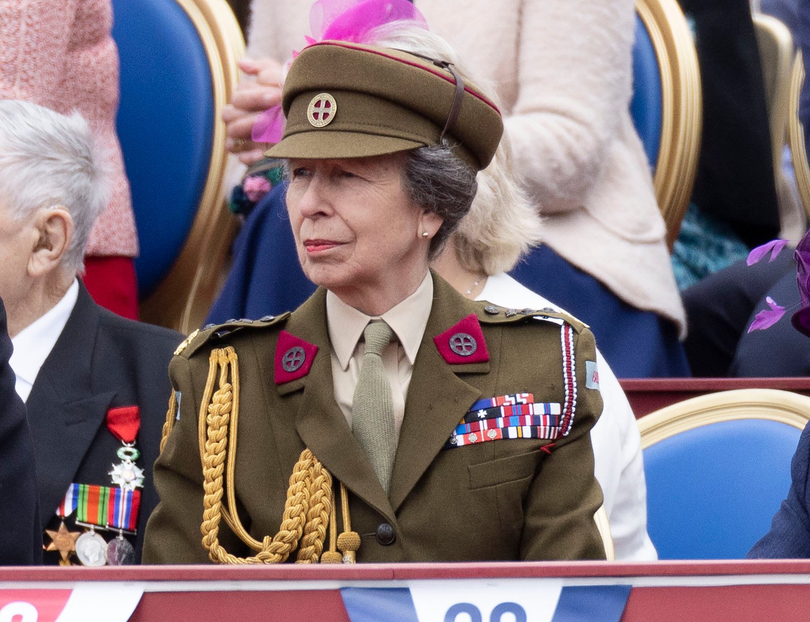 Princess Anne's sweet gesture to the Duke of Kent as Royal Family step on to Buckingham Palace balcony for VE Day 80