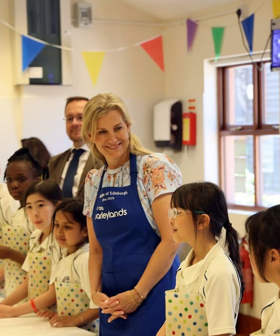 The Duchess of Edinburgh and a 'once in a lifetime' moment
