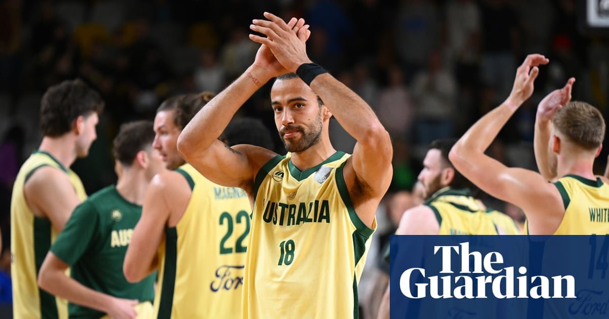 Australia edge out China in nerve-shredding Fiba Asia Cup final to win third straight title | Basketball