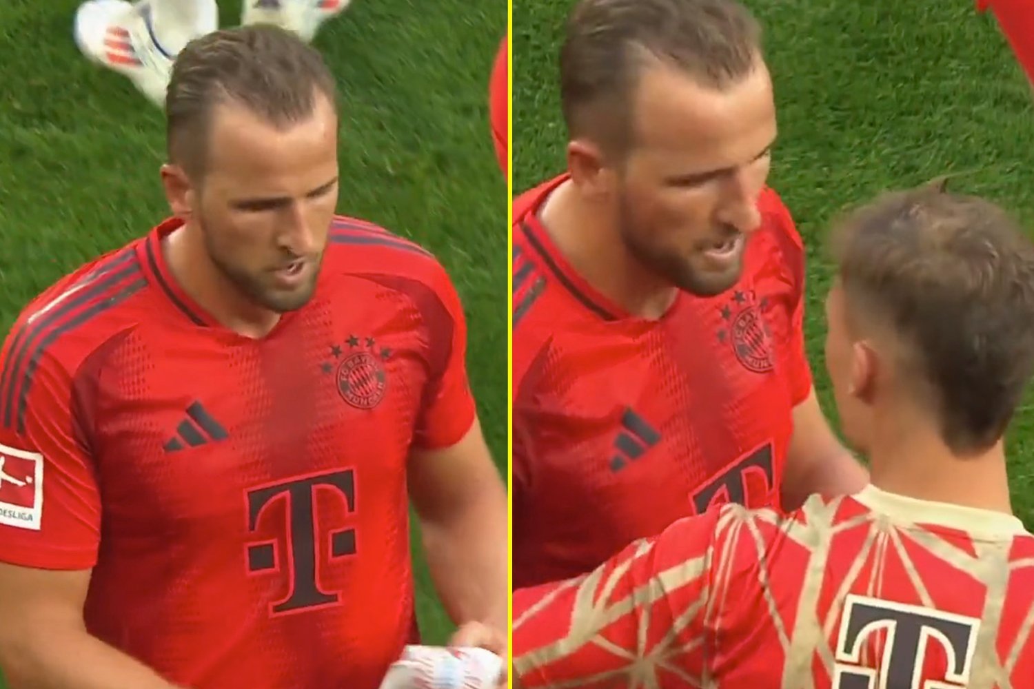 Bayern Munich star Harry Kane took off captain's armband and refused to lift trophy on return to Tottenham