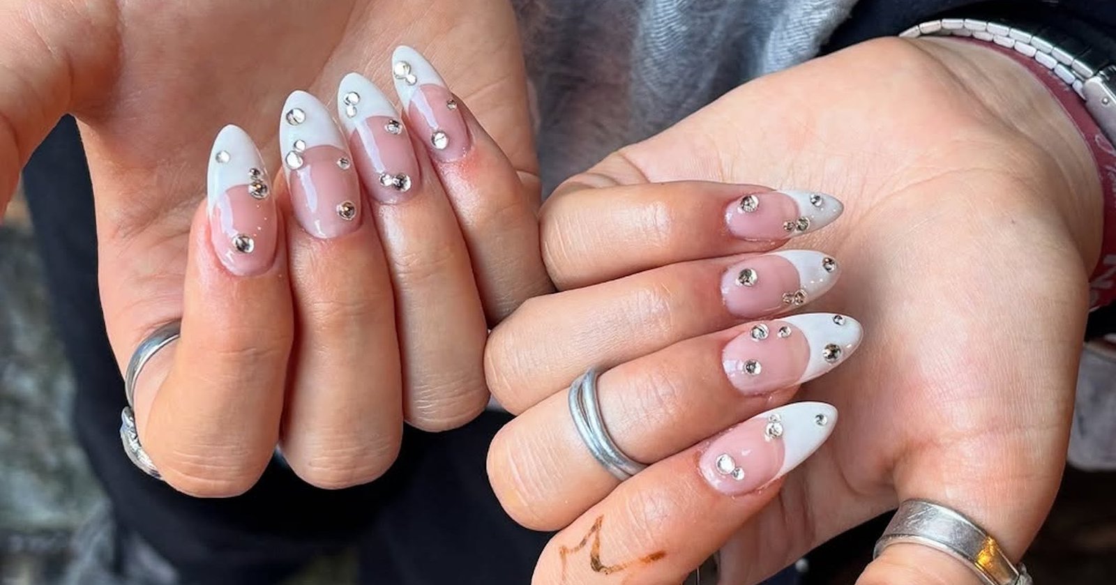 Deep French Tip Nails Are A Retro Take On A Classic