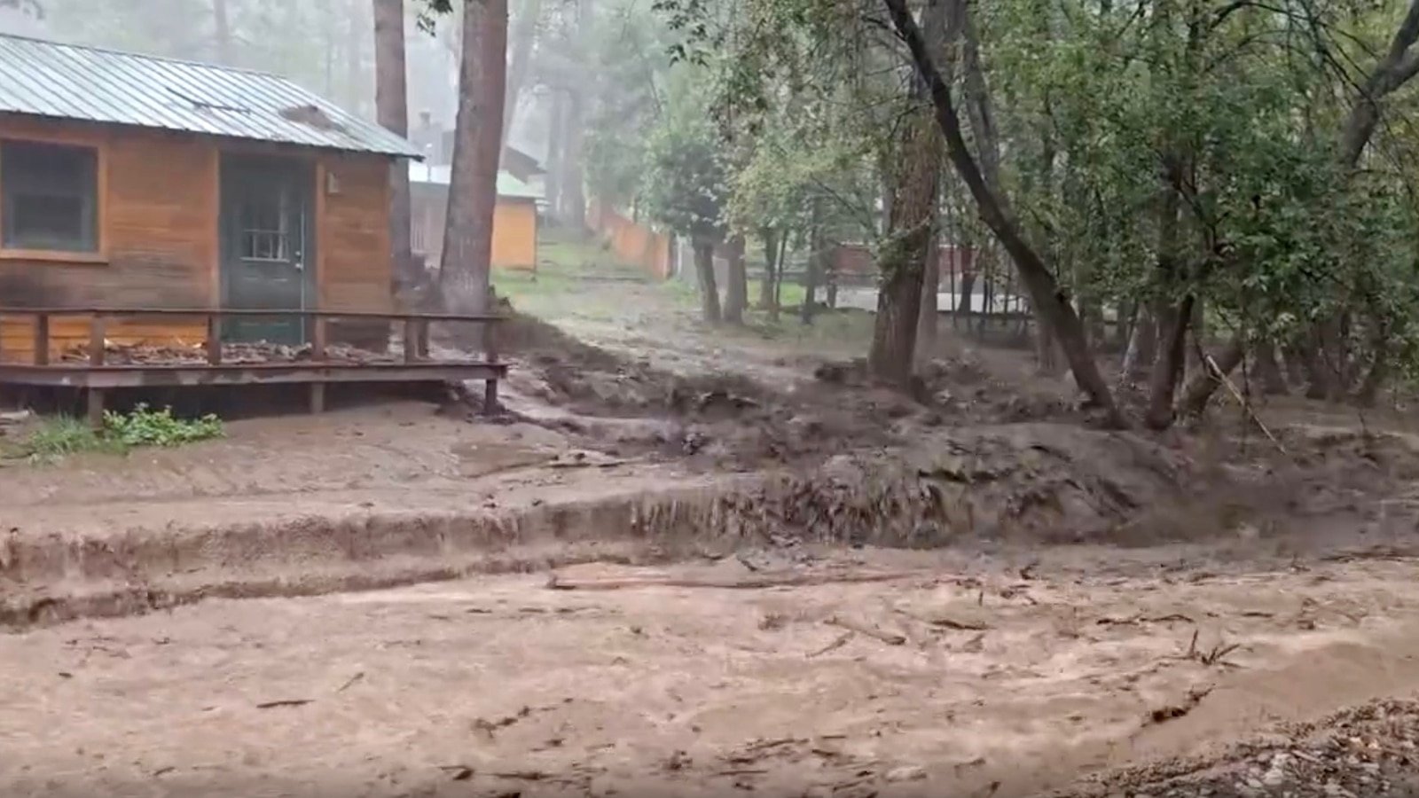 Flash flooding threat could return in the West as Gabrielle strengthens in the Atlantic