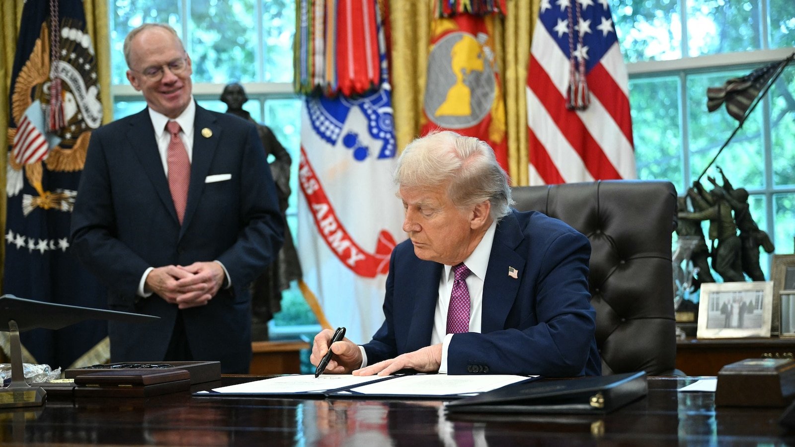 Trump signs order renaming Pentagon 'Department of War'