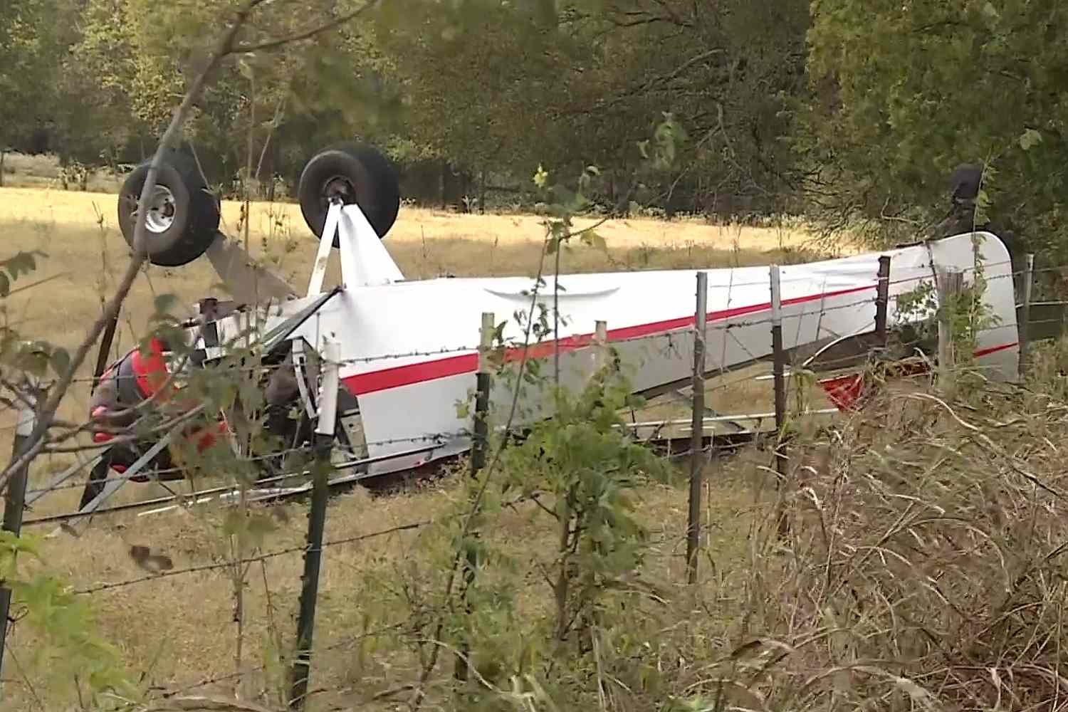 2 People Survive Unharmed After Plane Crashes into Texas Field