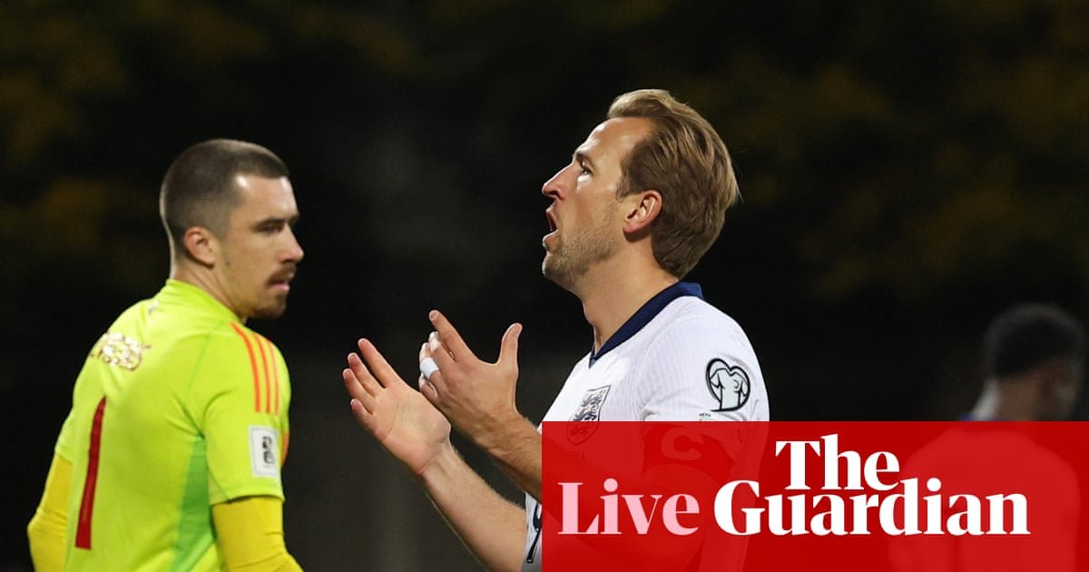 Latvia v England: World Cup 2026 qualifier – live | World Cup 2026 qualifiers