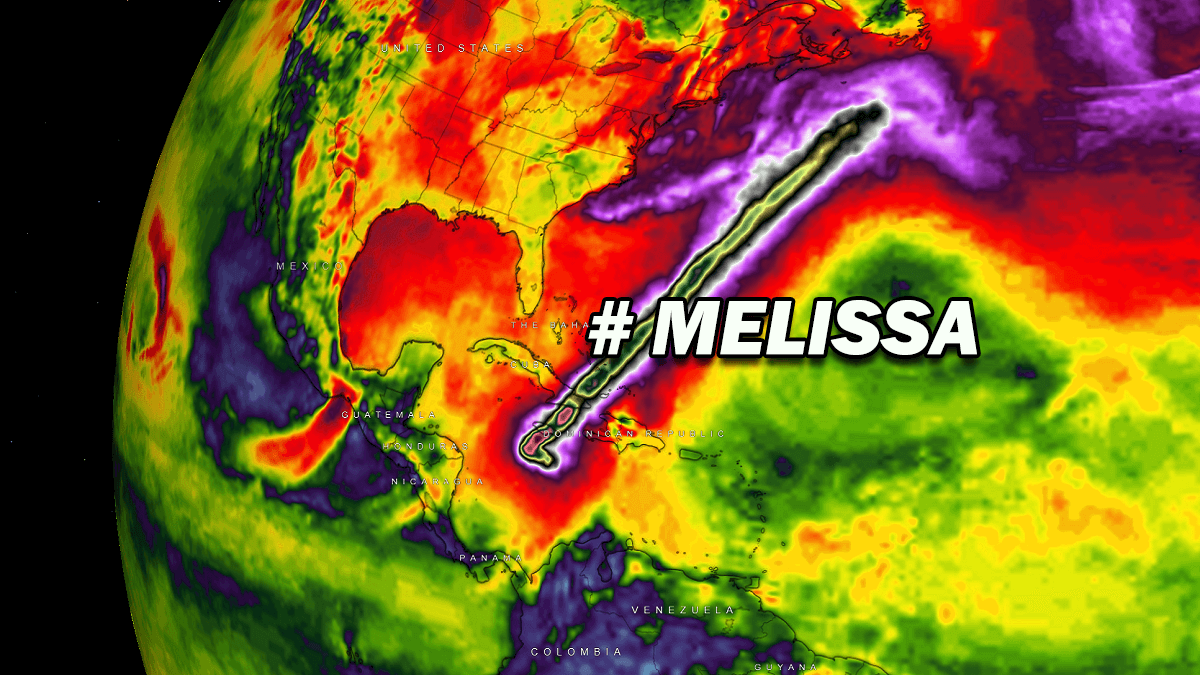 Melissa likely to become the next Category 5 hurricane, with a significant threat for Jamaica, Cuba, and Haiti