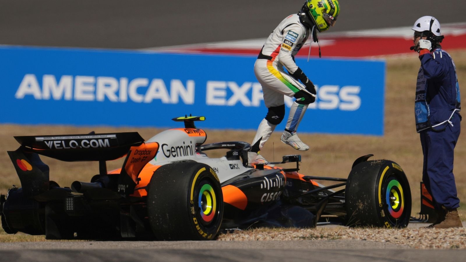 US GP: McLaren in race to fix Norris, Piastri cars for Qualifying LIVE!