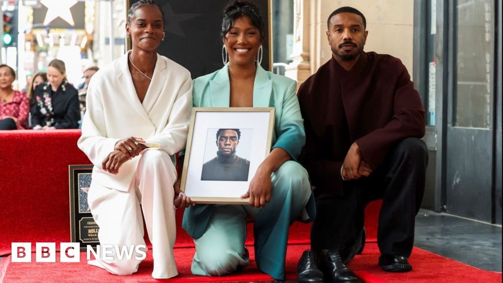 Actor Chadwick Boseman posthumously honoured with Hollywood star
