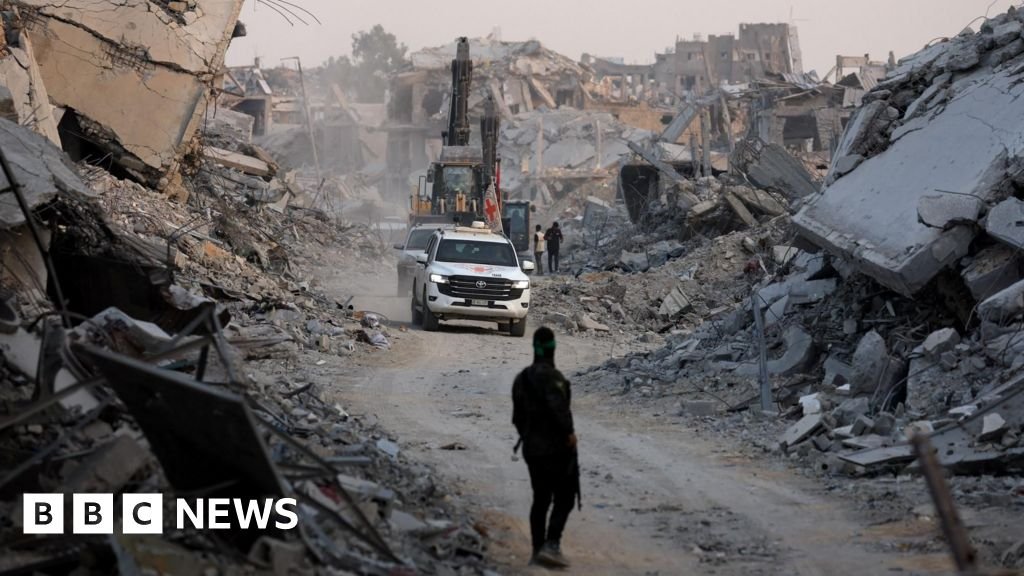 Hamas hands Red Cross coffin it says contains Gaza hostage's body