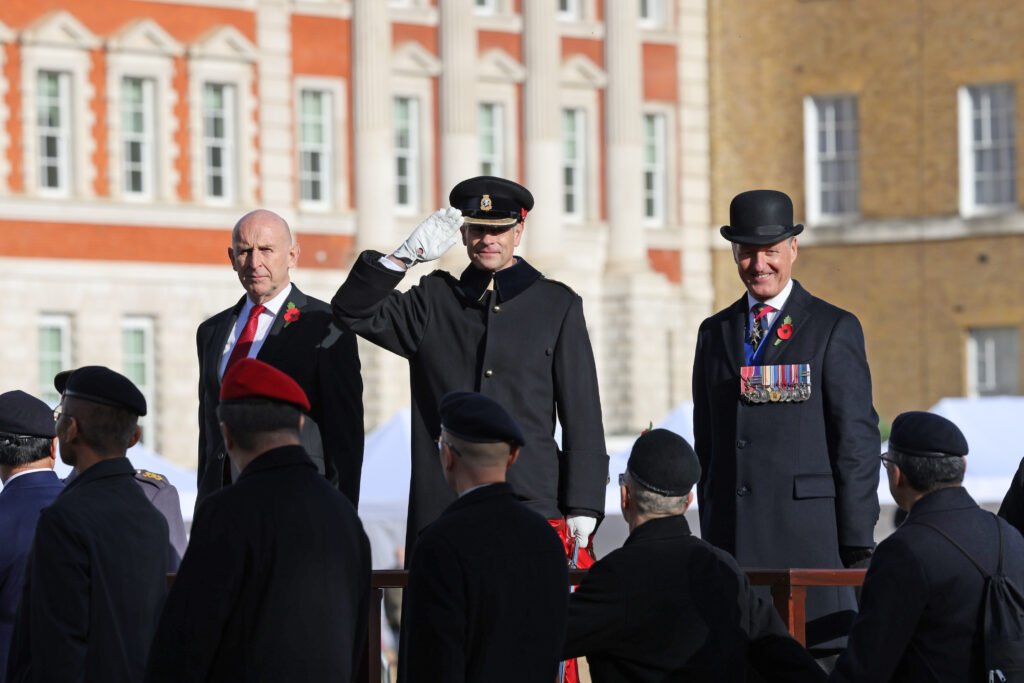The King's other brother, Prince Edward, has big role on Remembrance Sunday