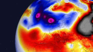 A violent Atlantic storm Bram is forecast to blast into Ireland and Scotland on Tuesday