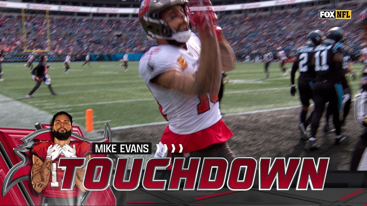 Baker Mayfield finds Mike Evans for a TD, giving Buccaneers a lead over Panthers | NFL Highlights