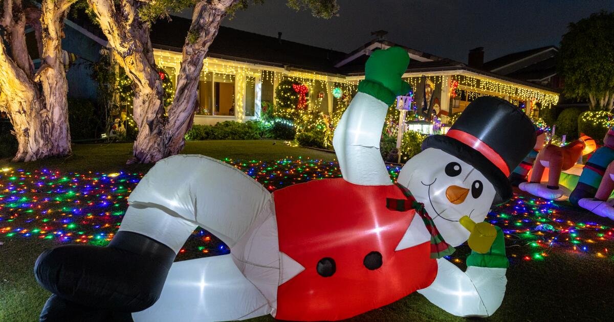 California in for wet, white Christmas from Pineapple Express storm