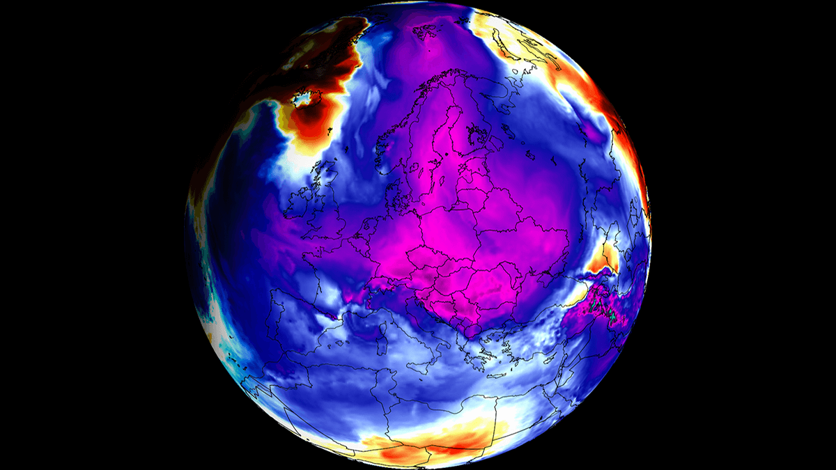 Colder Air Pushes Back into Europe Late December, Dynamic Pattern ...