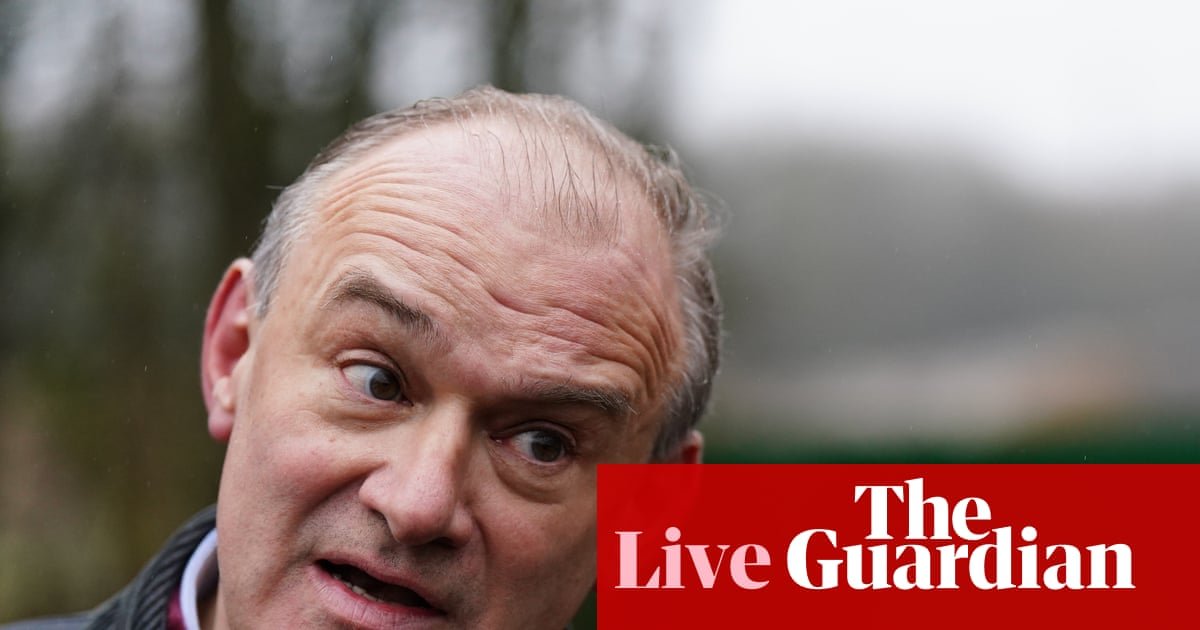 Davey claims ‘historic victory’ for Lib Dems after tokenistic vote in favour of customs union with EU – UK politics live | Politics