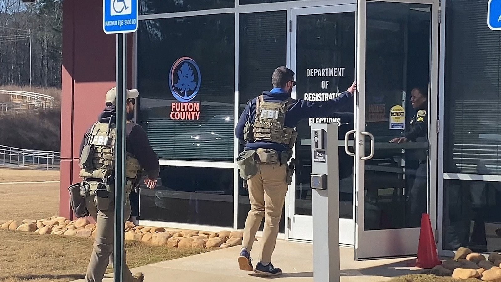 FBI searching Georgia election site for 2020 election records, county officials say