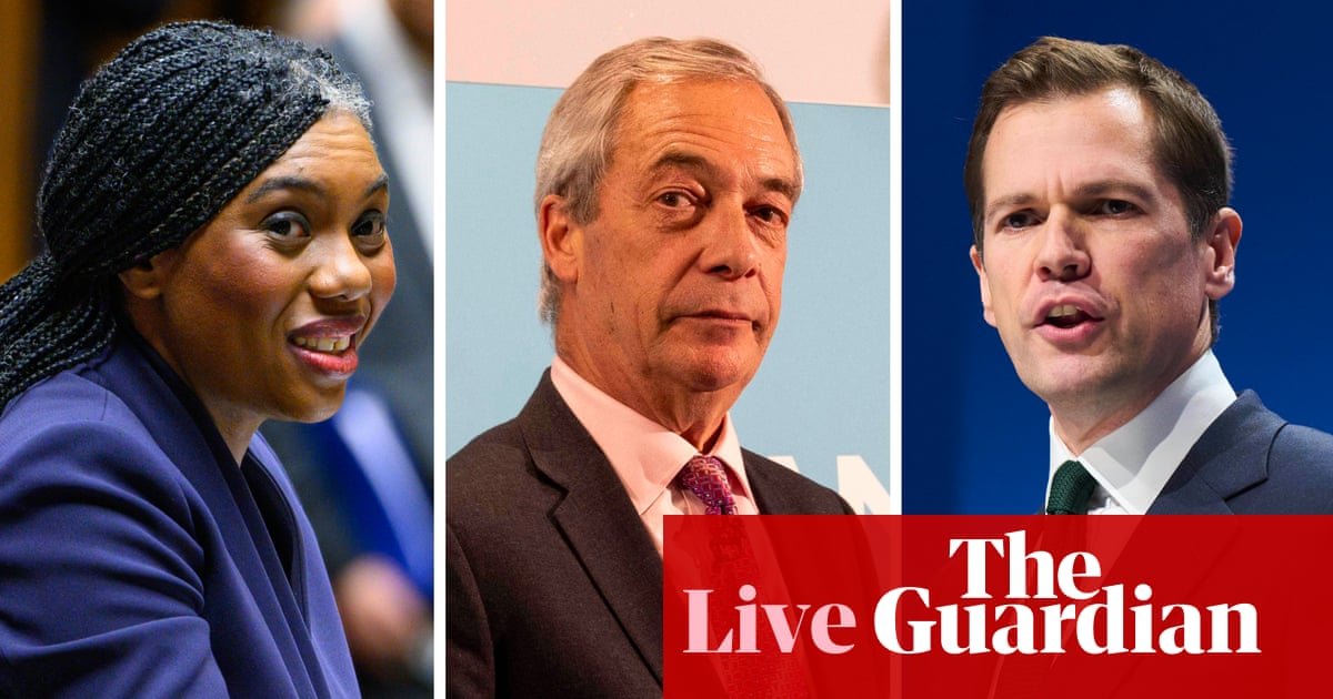 Farage says Jenrick is joining Reform UK after his sacking by Badenoch – UK politics live | Politics