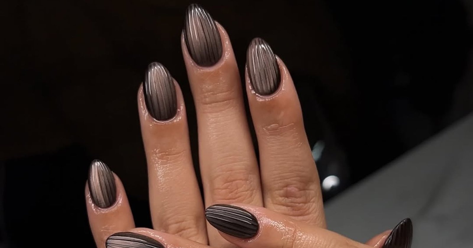 Iced Coffee Glass Nail Ideas To Take To Your Manicurist