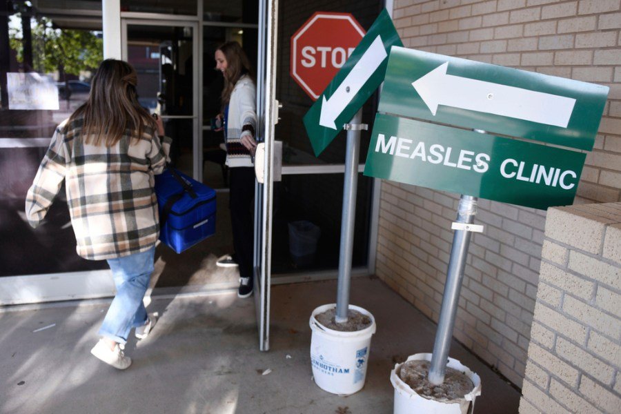 Map shows where measles is spreading fastest in 2026