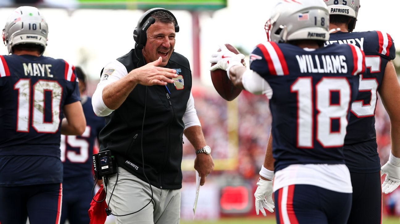 Moments from past and present with Patriots coach Mike Vrabel