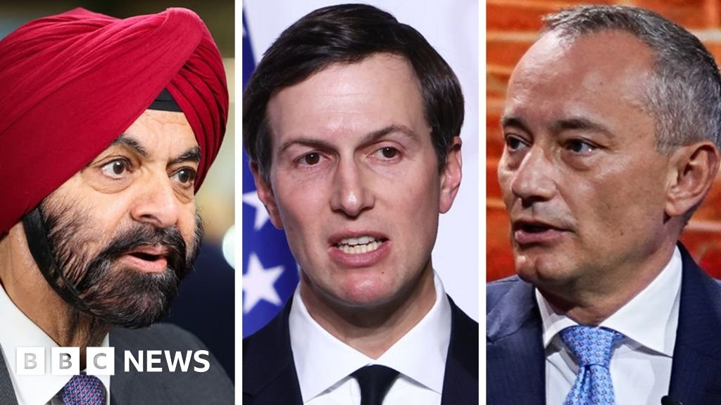 Who is on Trump's senior executive overseeing Gaza's reconstruction?