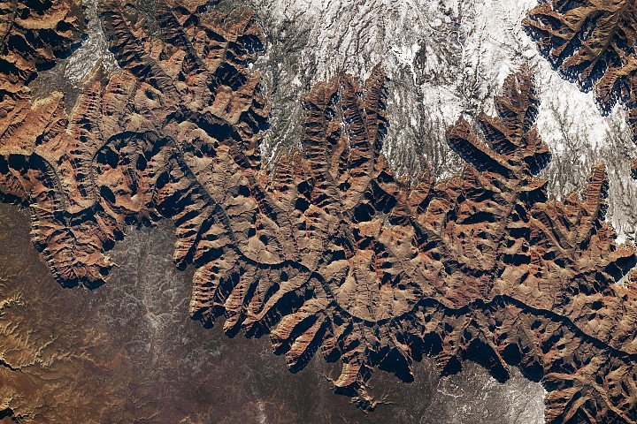 A Grand, Snow-Rimmed Canyon - NASA Science