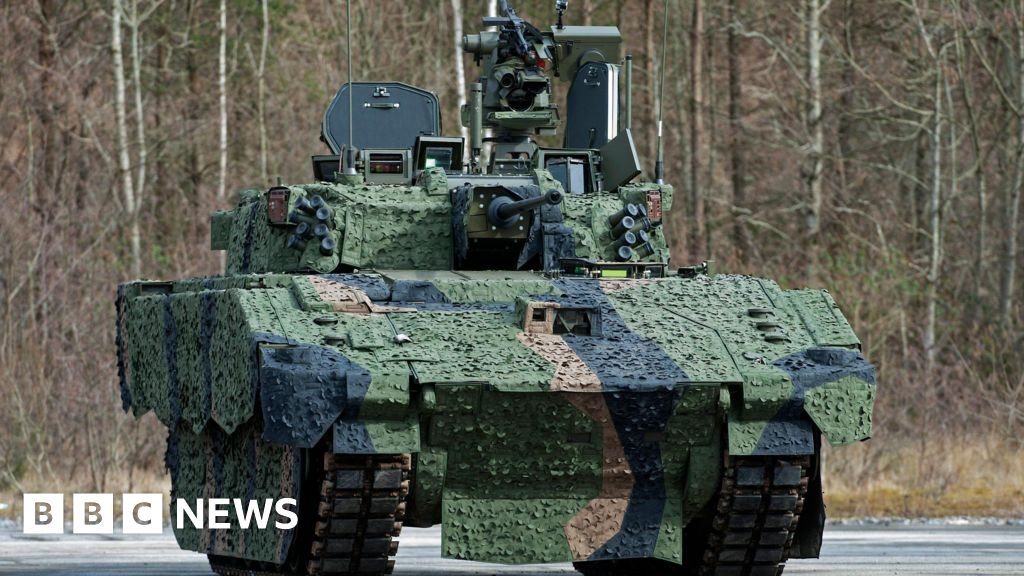 Defence minister refuses to give timescale on troubled Ajax armoured vehicles
