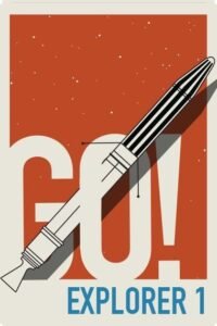 Explorer 1 Sticker