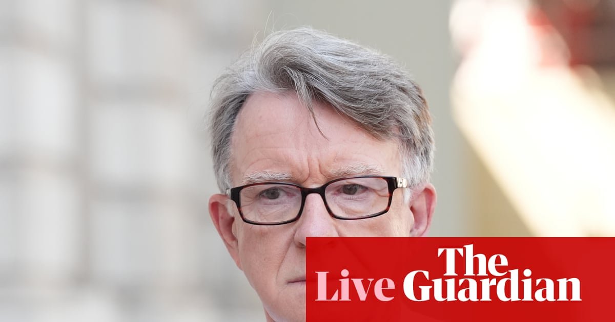 Lammy reportedly warned Starmer over Mandelson; Union boss calls for PM to go – UK politics live | Politics